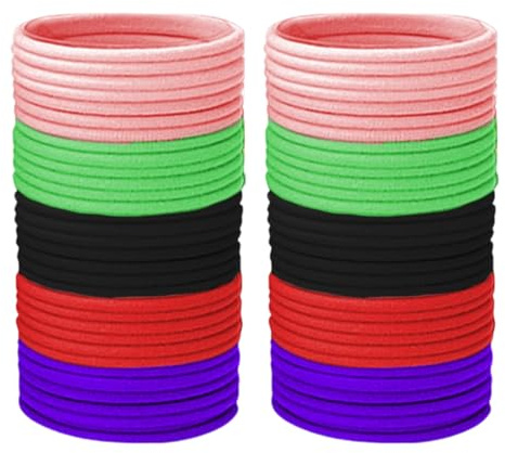 CATZUM 40 Stück Anti Laus Haargummi Set Mit Läusekamm Gegen Kopfläuse, Elastisches Haargummi Enthält Ätherische Öle, Täglichen Haarschmuck (Bunt)