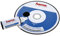 Hama CD de nettoyage (pour tête de lecture laser, pour un nettoyage à sec en douceur de l'optique laser du lecteur CD, CD emballé individuellement) Blanc/Bleu/Rouge