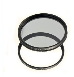 Filterset für Digitalkameras 37mm, bestehend aus UV MC Filter/Polfilter Zirkular