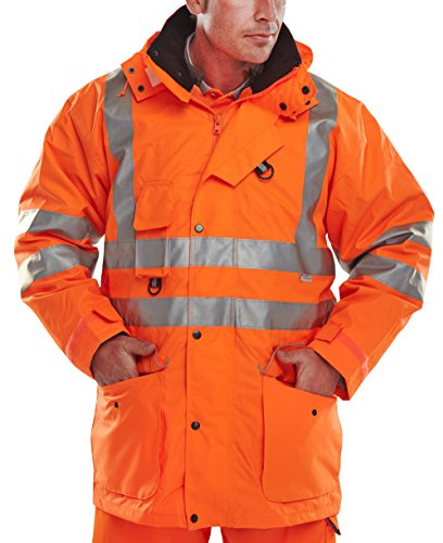 B Seen Elsener 7 in 1 Hi Vis Jacket