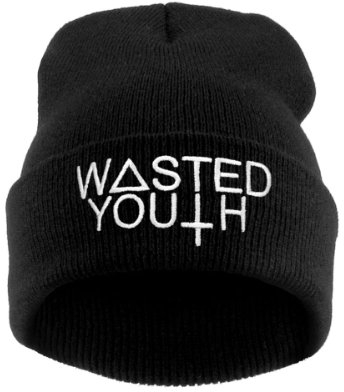 Beanie WASTED YOUTH HAT black