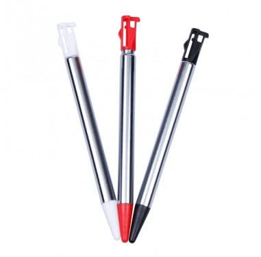 Pack de 3 Stylets aluminium retractables pour DS MULTI