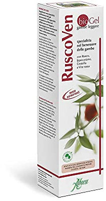 Aboca Ruscoven Biogel 100 ml - Specialista nel Benessere delle Gambe con Rusco, Ippocastano, Centella e Vite Rossa