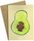 Mr. & Mrs. Panda Grußkarte Avocado Kern - Geschenk, glücklich, Pflanze, Spruch Leben, Frucht, Ansichtskarten, Geburtstagskarte, Hochzeitskarte,