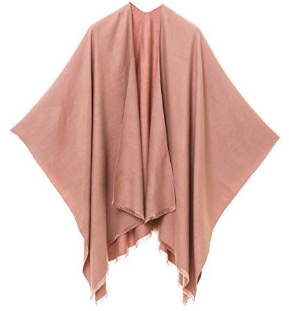 MELIFLUOS DESIGNED IN SPAIN Poncho Estola Capa para Mujer: Chal Elegante para Primavera Otoño e Invierno