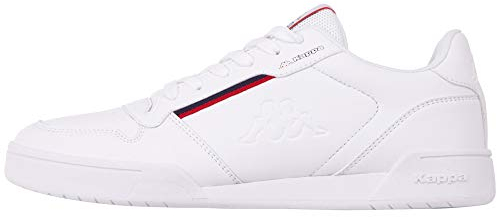 Kappa Sneaker Unisex Turnschuh 242765 Weiß, Schuhgröße:38 EU