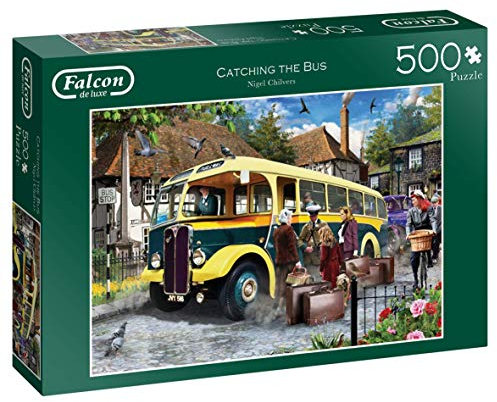 Jumbo 11260 Falcon - Catching the Bus 500 Teile Puzzle