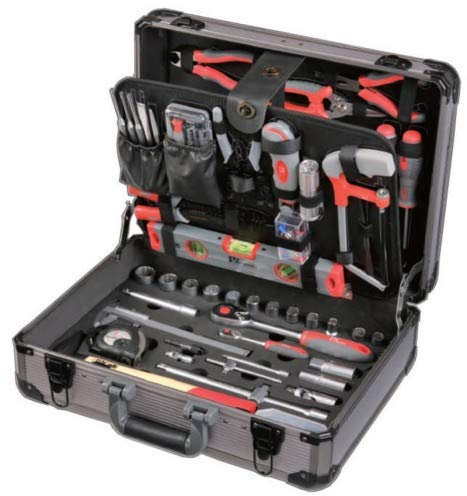 Tixit Aluminium-Werkzeugkoffer Mechaniker 120-teilig, 60600
