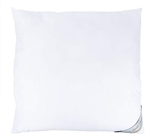 Traumschloss Kopfkissen »Classic« 80x80cm mit Einer bauschigen Softfaserfüllung | superleichter Microfaserbezug | pflegeleicht und Allergiker geeignet