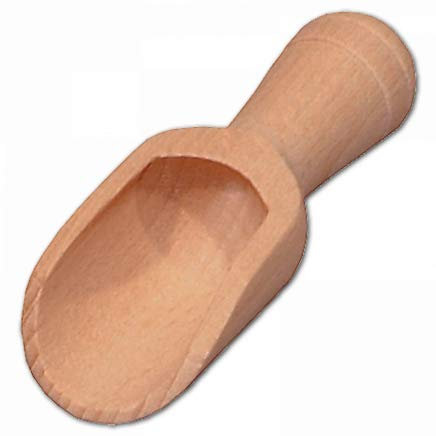 25x HOFMEISTER® Dosier-Schaufel aus Holz, 10,5 cm, Mess-Löffel für Gewürze, Tee, Kaffee & Getreide, sicheres Dosieren, Abwiegen, Befüllen in Vorratsbehältern, Teedosen & Einmachgläsern