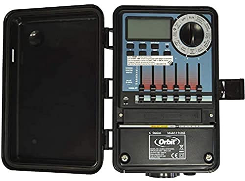 Orbit Europe 94469 - Controlador Deslizante para Exteriores de 9 Estaciones