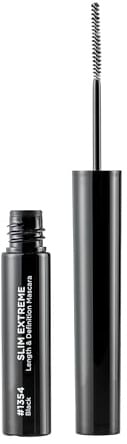 Lord & Berry Big Noir Lightweight Waterproof Lash Mascara Black for Volume and Length with multipurpose brush, False Lash Effect Long Lasting Eye Makeup, Vegan, Cruelty Free, Intense Black