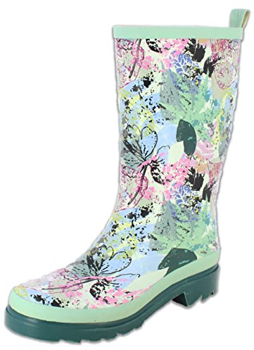 Beck Femme Spring Botte de pluie, Multicolore, 40 EU