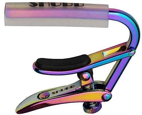 SHUBB - C2P Royale, Kapodaster für Gitarre mit Nylonsaiten, Paua
