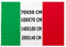 Bandiera Tricolore Nazionale Italiana Scegli La Misura 45X70 70X100 90x140 140X200 Cm Bandiere Italia PS 13163-BASE