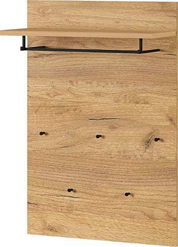 möbelando Garderobenpaneel 392 in braun. Abmessungen (BxHxT) 75x110x30 cm