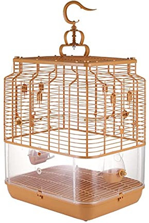 UCCE Vogelkäfig, kreatives Luxus-Vogelhaus, 38 cm, großer Raum, großer Vogelkäfig für Ara, wasserdicht, für drinnen und draußen, Acryl-Vogelkäfig mit doppeltem Verwendungszwe
