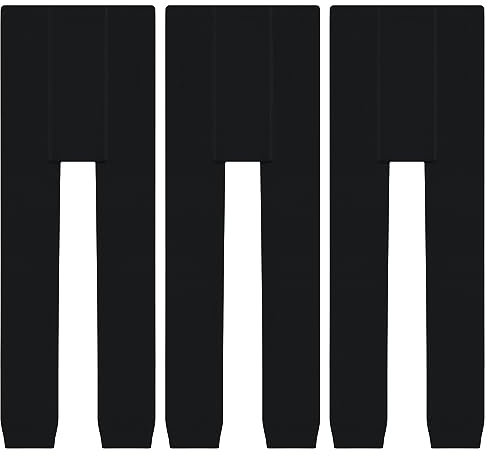 L&K-II 3er Pack Jungen Leggings Kinder Hosen Pants Schwarz Herbst Frühling Winter Baumwolle Knöchellang 2764C 110-116