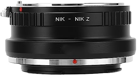 FTZ Lens Mount Adapter with Aperture Control Ring for Z Z6 Z7 Z50 Z5 Z6II Z7II Zfc Z9 Z30, F Lens to Z Mount, Manual Focus, Manual Exposure, Aperture Priority