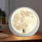 mamre Supermondlampe Tischlampe, Geschenk, Besonderes Nachtlicht für Schlafzimmer, Wohnzimmer, Überraschungsgeschenk zum Valentinstag, Geburtstag, Hochzeitstag