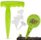 Milifox 2pcs Plantador de Bulbos,10Pcs Etiquetas Plantas - Herramientas Jardineria con Escala de Medida,Dispensador de Semillas - Plantador Manual de Hortalizas