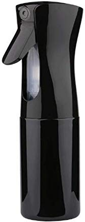 Qiaohome Hair Bottle, Continuous Water Aerosol Mist Sprayer Sprayer-150 Ml, Black
