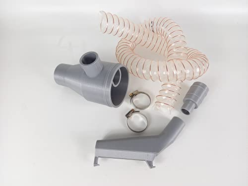 Generisch Absaugsystem für Bosch GTS 10 XC, Ø100 Absaugung, inkl. 1m Ø40mm Schlauch, passend für Bosch GTS10XC