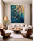 Tableau art déco Paon bleu,N,50 * 70cm Sur Toile impression peinture Affiche Photo Image affiche d'art mural salon décorations de chambre à coucher