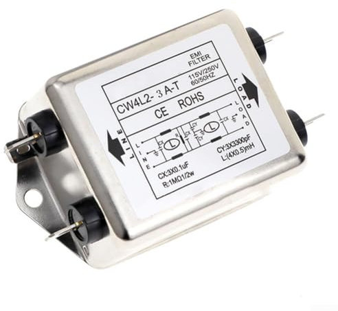 Powerfilter für saubere Stromversorgung mit hoher Stop-Dämpfung 80dB 3A1020A CW4L220AT (CW4L2-3A-T)