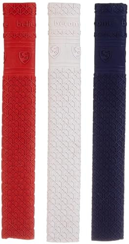 SG MATRIX Cricket Bat Grip | Colour: Multicolour | Pack Size: Pack of 3 | Shock absorbing bat grip | Anti-slip | Suitable for full-size Bat Handle