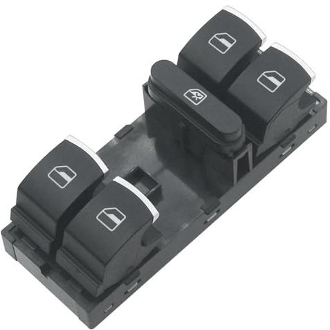 Kalunfex Interrupteur Vitre leve vitre bouton para Golf P-lo J-t-a T-u-ran Am-ar-k GTI R32 P-sa-t 5ND959857 commande electrique fenetre boutons 5K4959857