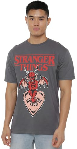 Stranger Things Hellfire Heart Unisex T Shirt