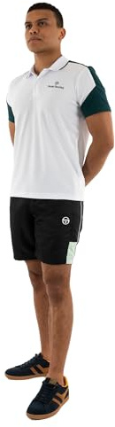 Sergio Tacchini Giardino 1001-wht/smo Poloshirts, weiß, S
