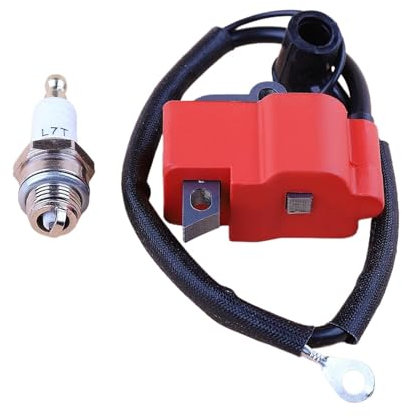 DNDJJM Kit Candela e Bobina di accensione Compatibile con Motosega DCS460 DCS510 46CC 50CC 18