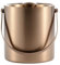 2L Ice Bucket with Lid, Double Wall Insulated Stainless Steel ICES Buckets Wine for Cocktail Bar and Parties(Brass)