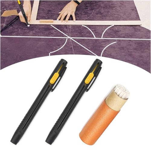Jelaqmot Heat Erasable Fabric Marker for Sewing, Embroidery, Quilting,2 Pcs Heat Erasable Pens for Fabric with 20 Refills