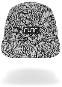 RUNR Santiago Technical Running Hat Black