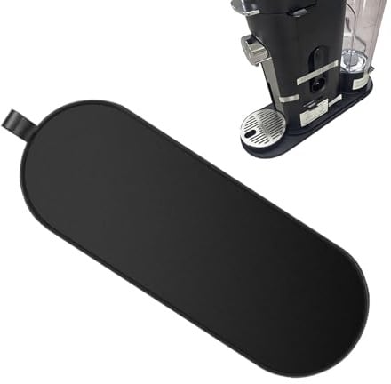 Arroopu Gleitunterlage für Kaffeemaschine - Kaffeemaschine Rutschmatte mit Halteband | Antirutschbasis 42 x 15 cm für Thekenschutz Haushalt Gewerbe | Rutschfester Schutz Für