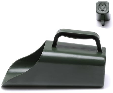 Pelle De Jardin en Plastique, Pelle A Pellets Granulés Tamis, Outil De Creusement du Sol, Panier À Pellets Multifonctionnelle, Reservoir A Pellet Granulés, Pellegranules pour Compost, Terre, Grain