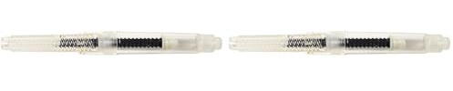 Jacques Herbin 22200T - Pump for rollerball pens and fountain pain with a pump - Transparent - Creative tools - Calligraphy - Writing - Drawing - Lettering (Pack of 2)