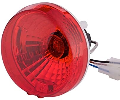 HELLA 2SB 965 039-131 Heckleuchte - Glühlampe - 24V - Einbau/geschraubt - Lichtscheibenfarbe: rot - Kabel: 100mm - Stecker: Flachstecker - rechts/links - Menge: 1