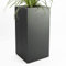 Pflanzwerk® Pot de Fleur Tower Jardinière Anthracite 70x33x33cm *Résistant au Gel* *Protection UV* *Qualité européenne*
