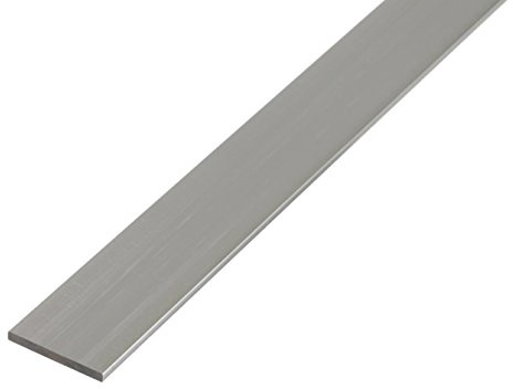 Alberts 472023 Flachstange | Aluminium, natur | 2000 x 30 x 2 mm