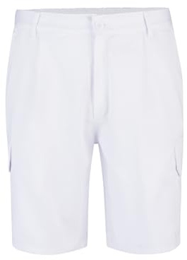 Velilla 344 - Bermudas multipoches (taille 36) couleur blanc
