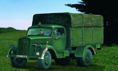Italeri ITA216 Opel Modellbausatz, unlackiert, klein
