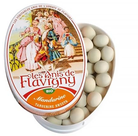 Anis de l'Abbaye Bio Mandarine Bonbons 50g Dose 50 gr