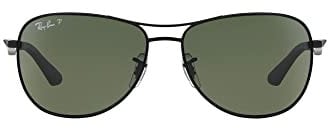 Ray-Ban MOD. 3519 Ray-Ban Sonnenbrille MOD. 3519 Aviator Sonnenbrille 59, Schwarz