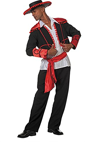 Spanier Flamenco Torero Herrenkostüm Tänzer Kostüm Mottoparty Fasching Karneval (56)