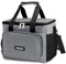 unycos - Borsa Termica 10L Manutenzione di Freddo e Caldo per Uomo/Donna/Bambino, Borsa Frigo Impermeabile Interno in Alluminio, Facile da Pulire, Lunch Box Leggera e Portatile (Grigio Chiaro)