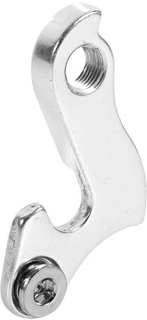 KooingTech Bike Rear Derailleur Hanger, Aluminum Alloy Rear Gear Mech, Bike Rear Tail Hanger Derailleur Hanger Transmission Tail Hook Drop Out Adapter with Screws for Most Bikes (7)